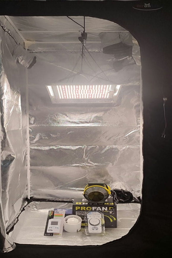 GROW BOX COMPLETO A LED KIT 80X80H180