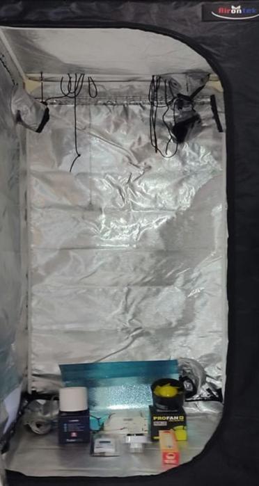 GROW BOX COMPLETA 60X60H160 KIT 150W HPS AGRO