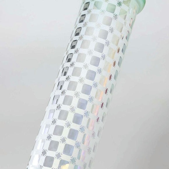 ICE BONG BLACK LEAF 7mm SABBIATO