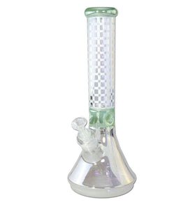 ICE BONG BLACK LEAF 7mm SABBIATO