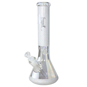 BONG ICE GLITTER BLACK LEAF