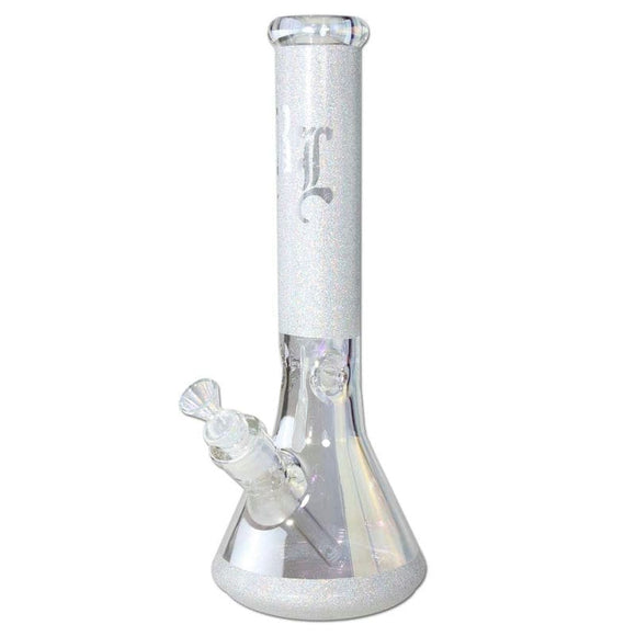 BONG ICE GLITTER BLACK LEAF