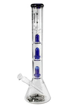 BONG TRIPLO PERCOLATORE UFO BLACK LEAF