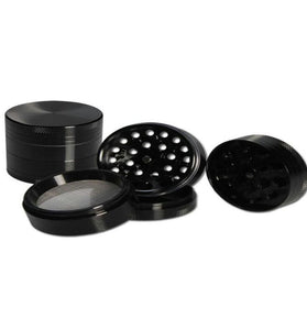 GRINDER LAMA CONCAVA ANODIZZATO NERO