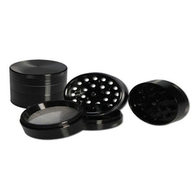 GRINDER LAMA CONCAVA ANODIZZATO NERO