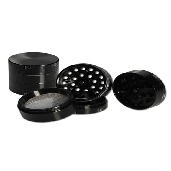 GRINDER LAMA CONCAVA ANODIZZATO NERO