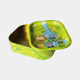 SCATOLETTA IN METALLO CON VASSOIO