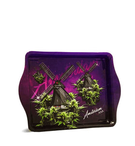 VASSOIO IN METALLO WEED AMSTERDAM