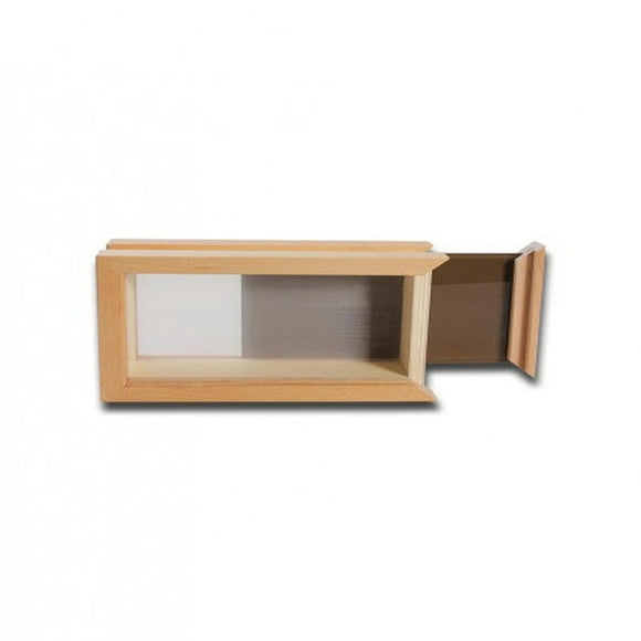 SCATOLETTA LEGNO CON SETACCIO MEDIA