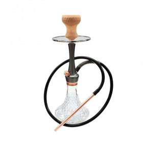 Narghilè vetro rosa