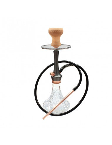 Narghilè vetro rosa